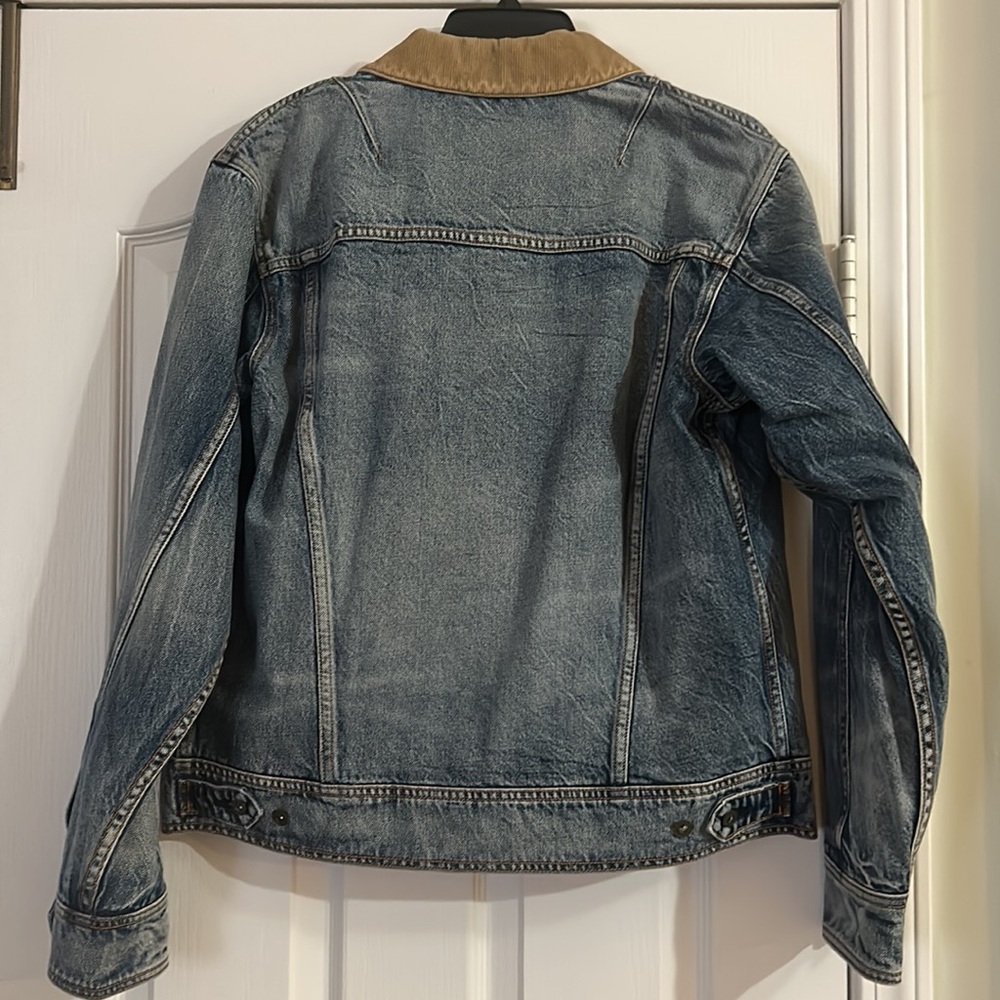 Rag & Bone Jacket- denim with quilted lining. - Picture 6 of 6
